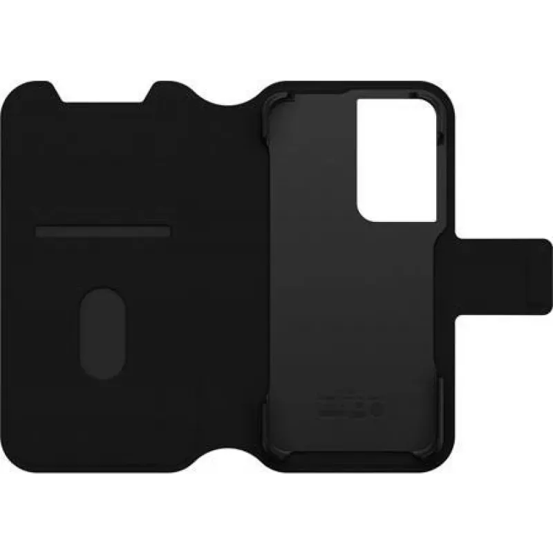 OtterBox Strada Series Via Folio-Hülle für Samsung Galaxy S22 - Black Night 77-86603
