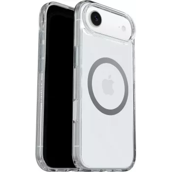 OtterBox Symmetry Clear MagSafe Hülle für Apple iPhone 15 Pro Max mit Kamera-Steuerungstaste - Transparent 77-98806