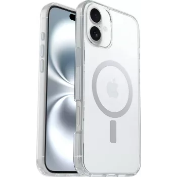 OtterBox Symmetry Clear MagSafe Hülle für iPhone 16 Plus – Transparent