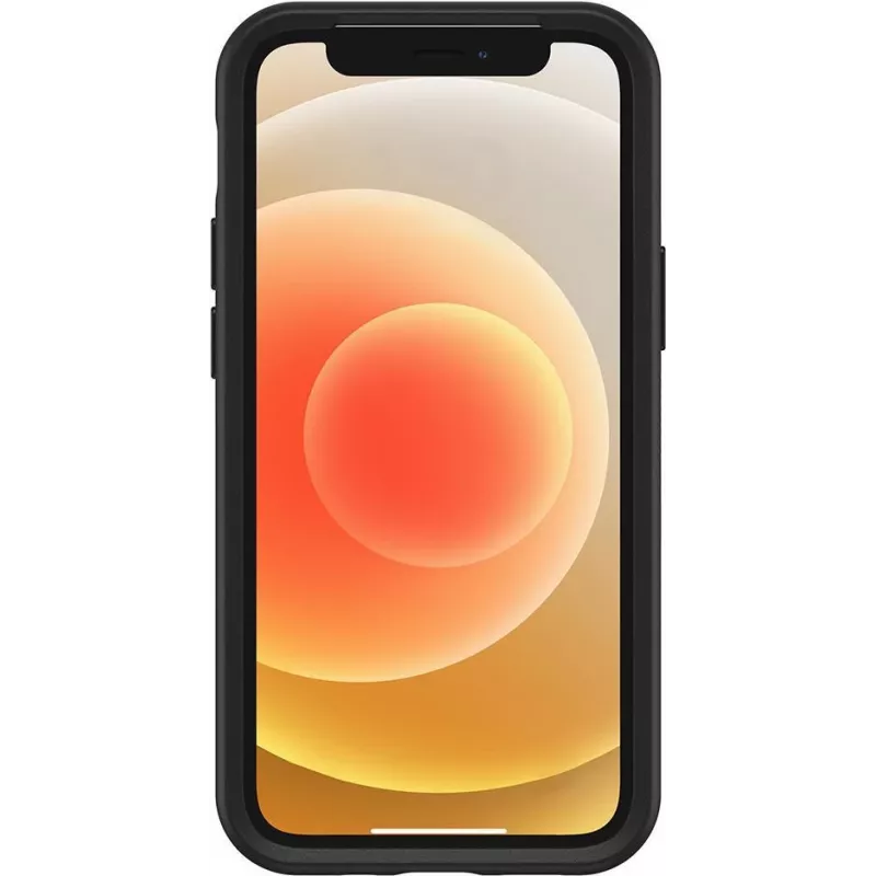 OtterBox Symmetry Series Back Cover für Apple iPhone 12 / iPhone 12 Pro - Schwarz