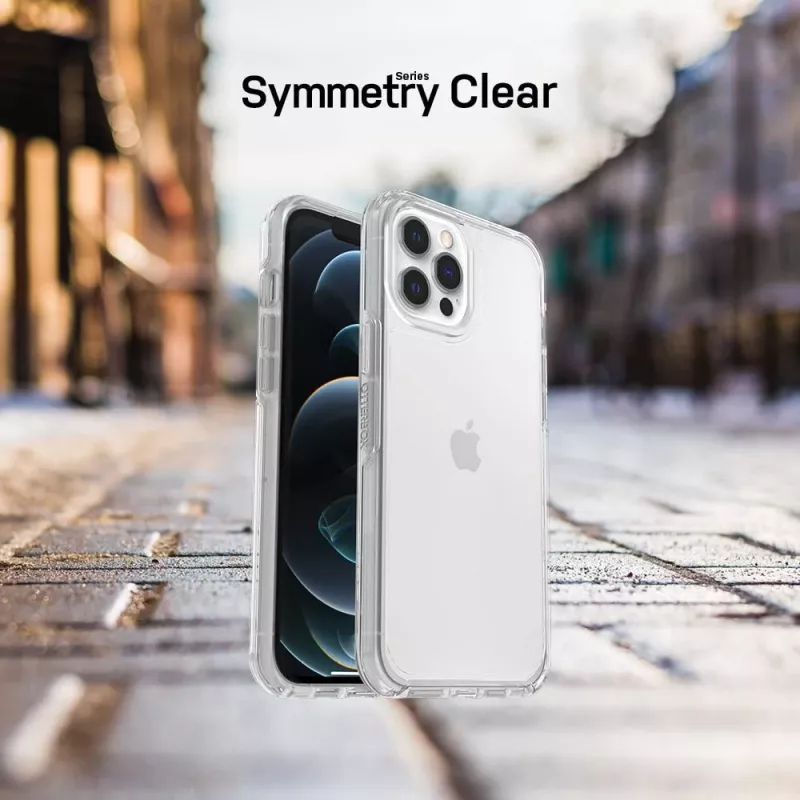OtterBox Symmetry Series Case für iPhone 12 und iPhone 12 Pro - Clear