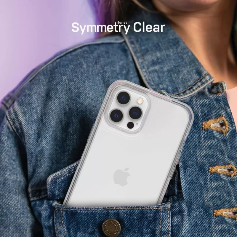 OtterBox Symmetry Series Case für iPhone 12 und iPhone 12 Pro - Clear