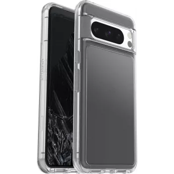 OtterBox Symmetry Series Clear Back Cover für Google Pixel 8 Pro - Polycarbonat, Synthetikgummi - Clean