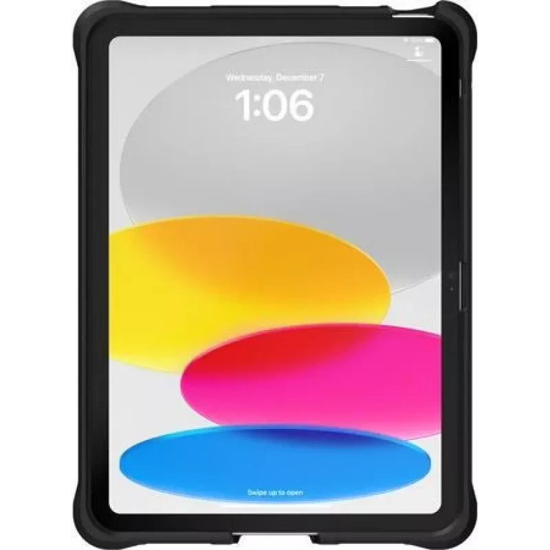 OtterBox uniVERSE Series Rückseitige Abdeckung für Apple iPad Air 10,9 Zoll (10. Gen) - Transparent/Schwarz 77-89980
