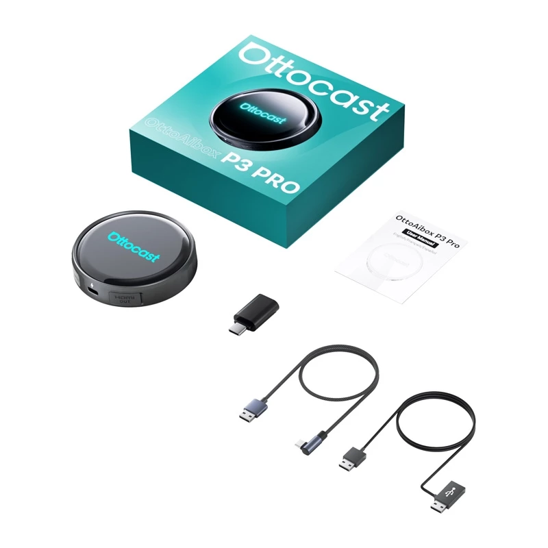 OTTOCAST OTTOAIBOX P3 Pro Android Wireless Adapter