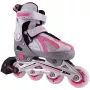 OUTDOOR EDGE Outrace Volt Inline-Skates Grau-Rosa verstellbar Größe EU 40-43