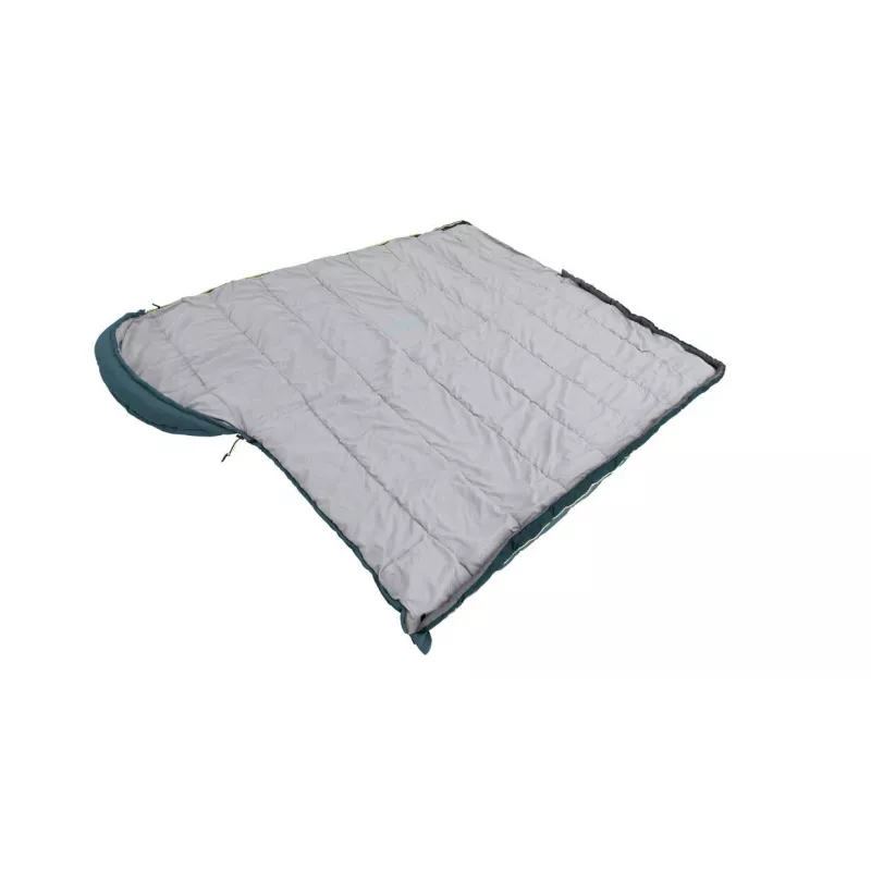 Outwell Campion Lux Teal Schlafsack -16/5 °C 2-Wege-Öffnung Auto Lock L-Form