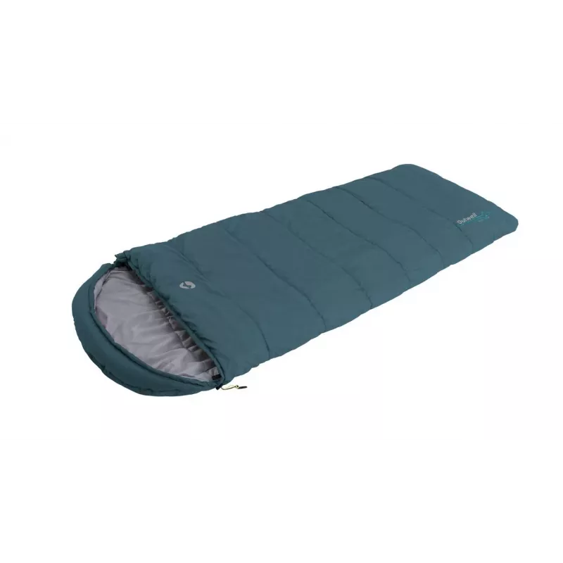 Outwell Campion Lux Teal Schlafsack -16/5 °C 2-Wege-Öffnung Auto Lock L-Form
