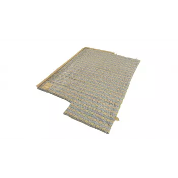 Outwell Commodore Schlafsack 225 x 85 cm 9/5/-8 °C mit losem Kissen 2-Wege Auto-Lock L-förmiger Reißverschluss