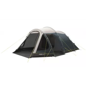 Outwell Earth 5 5-Personen Tunnelzelt – 2 Räume, 3000mm Wassersäule, Grün