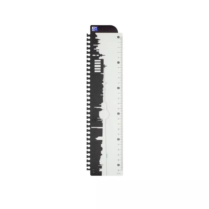 Oxford Essentials Notizbuch - kariert - Schwarz - A4+ - 70 Blatt - 90 g/m²