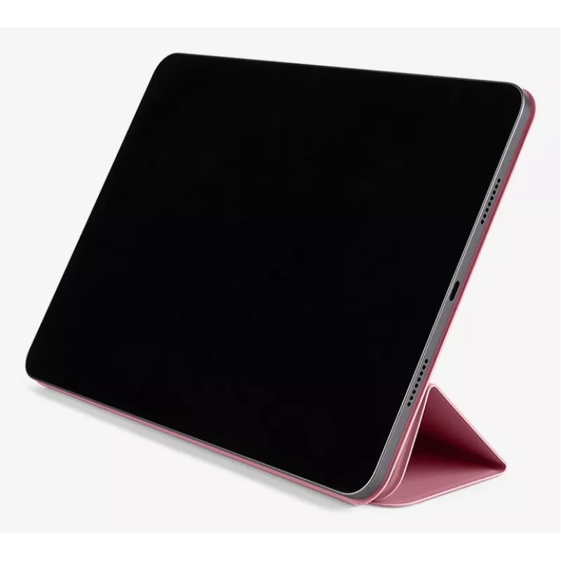 P. BookCover Hülle für iPad 11/10.9 Altrosa – Folio mit Stift-Halter, Auto Wake/Sleep