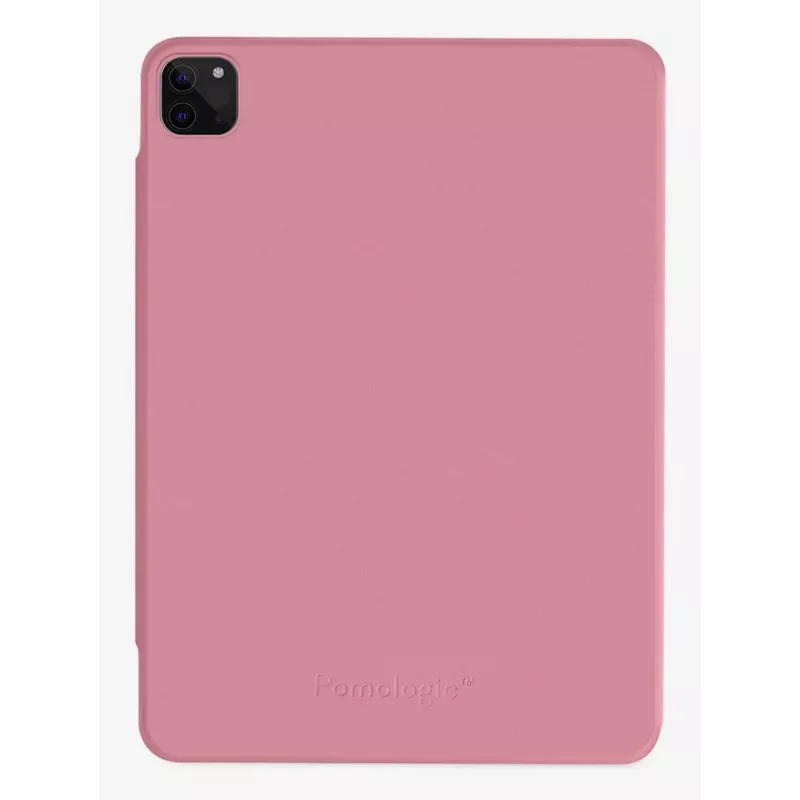 P. BookCover Hülle für iPad 11/10.9 Altrosa – Folio mit Stift-Halter, Auto Wake/Sleep