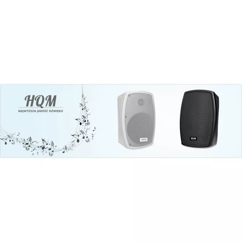 PA-Deckenlautsprecher HQM-SOZ1024 10W 100V Weiß