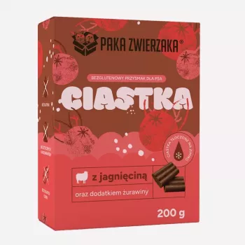 Paka Zwierzaka Lamm mit Cranberry Leckerli 200g