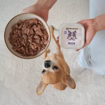 PAKA ZWIERZAKA Turkey and Cranberries Nassfutter für Hunde – Getreidefrei, 150 g Beutel