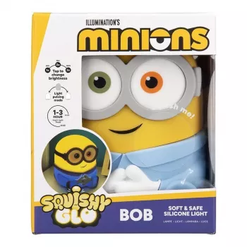 Paladone Bob SquishyGlo Silikonlicht wiederaufladbar - SpongeBob Schwammkopf Stimmungslicht