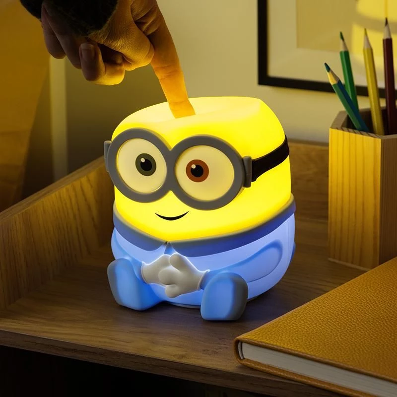 Paladone Bob SquishyGlo Silikonlicht wiederaufladbar - SpongeBob Schwammkopf Stimmungslicht