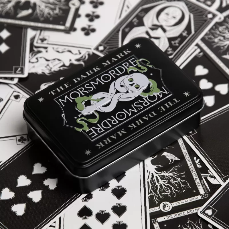Paladone Harry Potter Dark Arts Spielkarten in Metalldose
