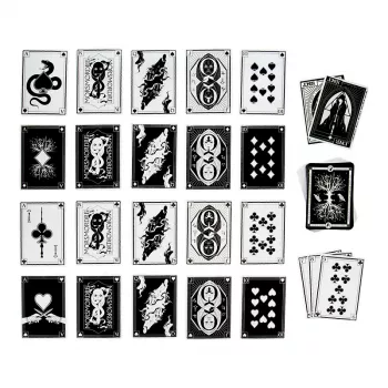 Paladone Harry Potter Dark Arts Spielkarten in Metalldose