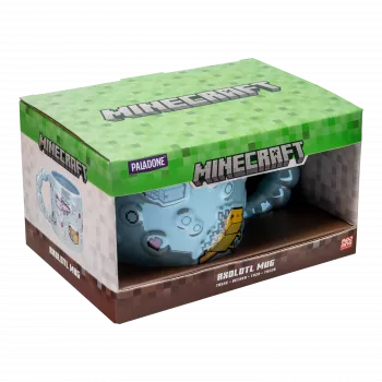 Paladone Minecraft Axolotl Bubble Shaped Mug - 325 ml Keramik Pink