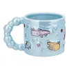 Paladone Minecraft Axolotl Bubble Shaped Mug - 325 ml Keramik Pink