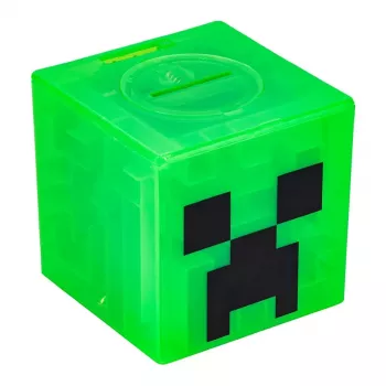 Paladone Minecraft Creeper Maze Safe V2 – Elektronisches Puzzle-Sparschloss mit Creeper-Soundeffekten