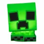Paladone Minecraft Creeper SquishyGlo Silikonlicht Wiederaufladbar – Dimmbares grünes LED-Nachtlicht mit 3 Helligkeitsstufen und Micro-USB-Ladung