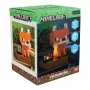 Paladone Minecraft Fuchs Solarleuchte - LED-Deko-Figur für den Außenbereich mit Dämmerungssensor, warmweißem Licht und spritzwassergeschütztem Design
