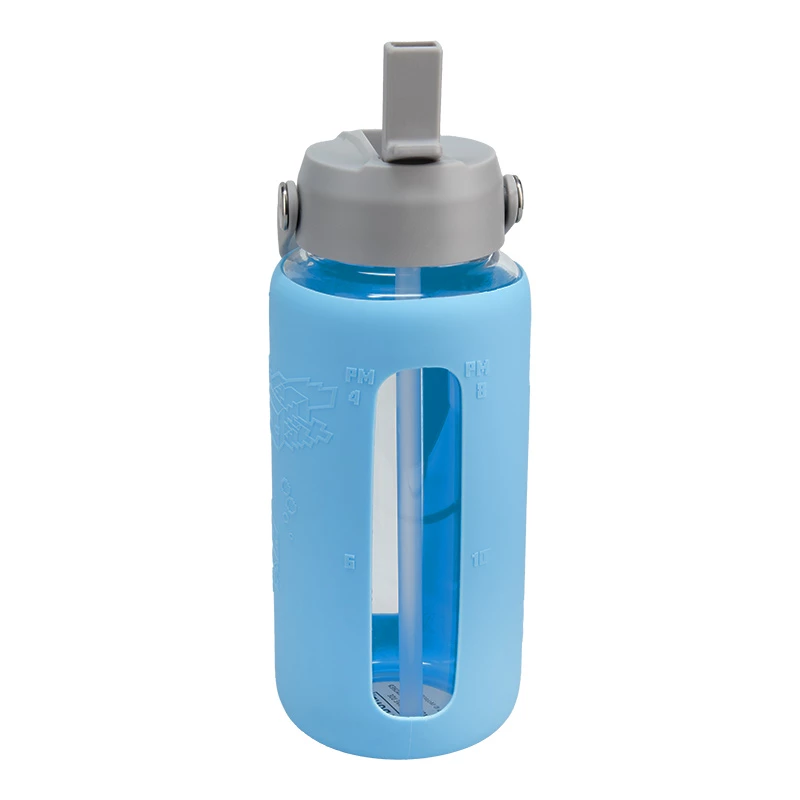 Paladone Minecraft Glas-Wasserflasche 450 ml Creeper-Design