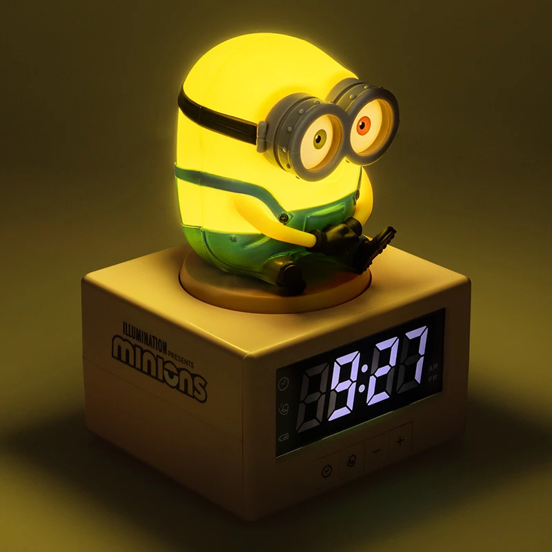 Paladone Minions Icon Wecker - Digital LED, USB-betrieben, Snooze