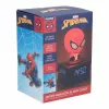 Paladone Spider-Man Icon Wecker - Digital LED, Rot/Schwarz