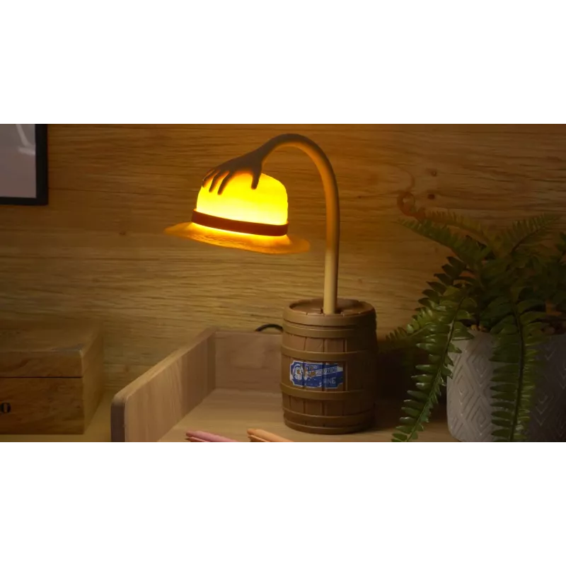 Paladone Straw Hat Posable Light - One Piece Luffy Schreibtischlampe, USB-betriebene LED