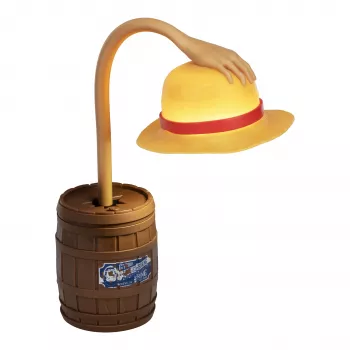 Paladone Straw Hat Posable Light - One Piece Luffy Schreibtischlampe, USB-betriebene LED