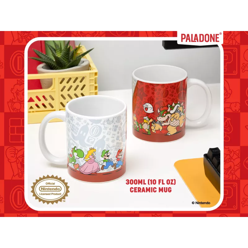 Paladone Super Mario Tasse - Heat Change Question Block Keramik 300ml
