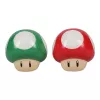 Paladone Super Mario Mushroom Salz- und Pfefferstreuer-Set (Roter Superpilz & grüner 1-Up-Pilz)
