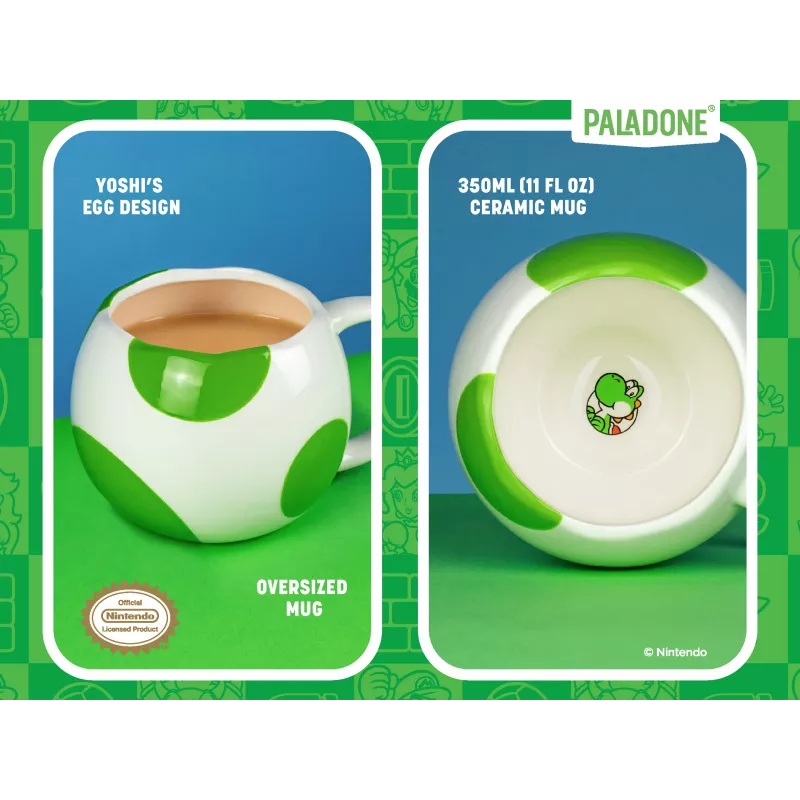 Paladone Yoshi Egg-förmige Tasse