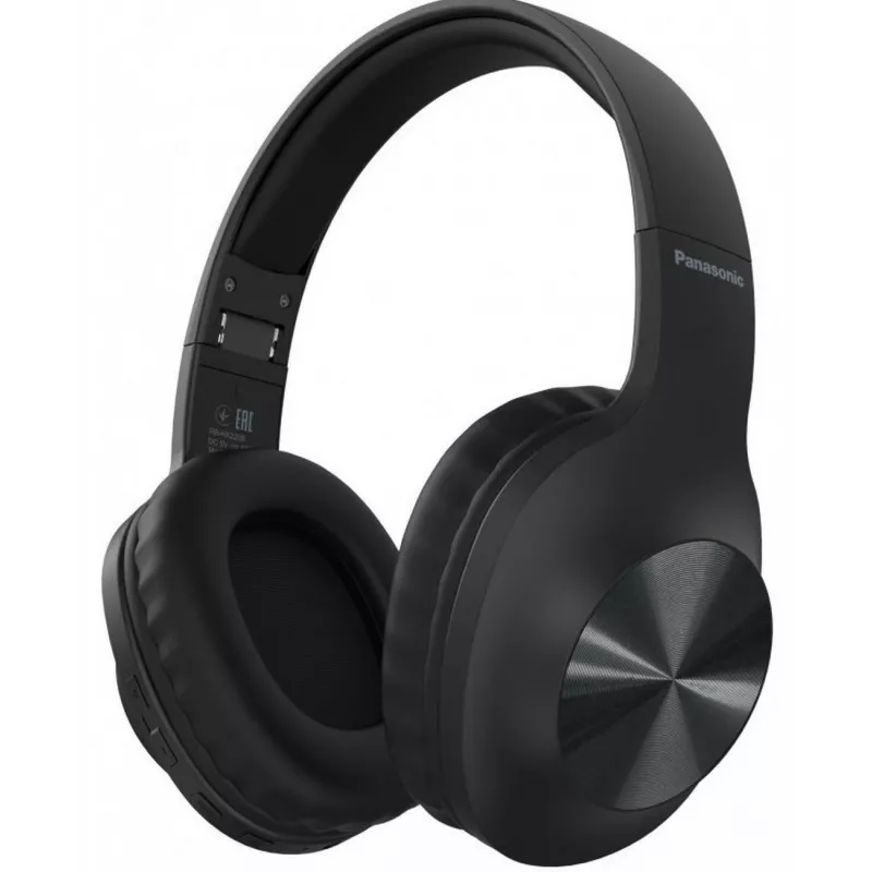 Panasonic RB-HX220BDEK On-Ear Bluetooth-Kopfhörer, Schwarz