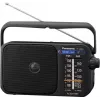 Panasonic RF-2400DEG-K tragbares analoges AM/FM-Radio - Schwarz