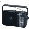 Panasonic RF-2400DEG-K tragbares analoges AM/FM-Radio - Schwarz