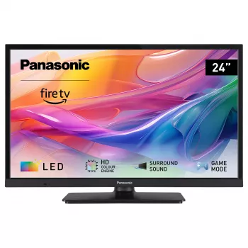 Panasonic TV-24S50AEZC 61 cm (24 Zoll) HD Ready LED Fire TV Smart TV mit Game-Modus, Schwarz