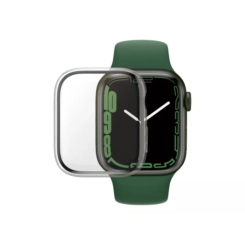 PanzerGlass Full Body Protector für Apple Watch Series 7/8/9 41mm – Transparent 9H Tempered Glass