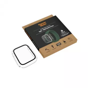 PanzerGlass Full Body Protector für Apple Watch Series 7/8/9 41mm – Transparent 9H Tempered Glass