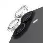 PanzerGlass Hoops Glitter Silver Camera Lens Protector für iPhone 17 / iPhone 16 / 16 Plus