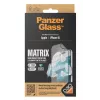 PanzerGlass MATRIX Displayschutz mit D3O für iPhone 15 | Ultra-Wide Fit mit AlignerKit