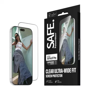 PanzerGlass SAFE. Displayschutzfolie für iPhone 18 Pro / 17 Pro