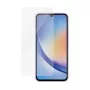 PanzerGlass Ultra-Wide Fit Panzerglas-Displayschutz für Samsung Galaxy A34 5G (klar, 9H-Härte, antibakteriell, randlos)