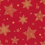 Papstar 88169 Rote Tissue-Papierservietten, 2-lagig, 33 x 33 cm, 100 Stück, FSC-zertifiziert, Einweg