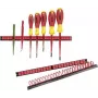 PARAT 802-981 Werkzeughalterung & Ständer für CLASSIC-Koffer, ABS-Kunststoff, Schwarz, 20 Werkzeuge