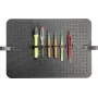 PARAT CLASSIC Lochblech-Einlegeplatte für flexible Werkzeugorganisation, Schwarz, 460 x 310 x 5 mm 497000171
